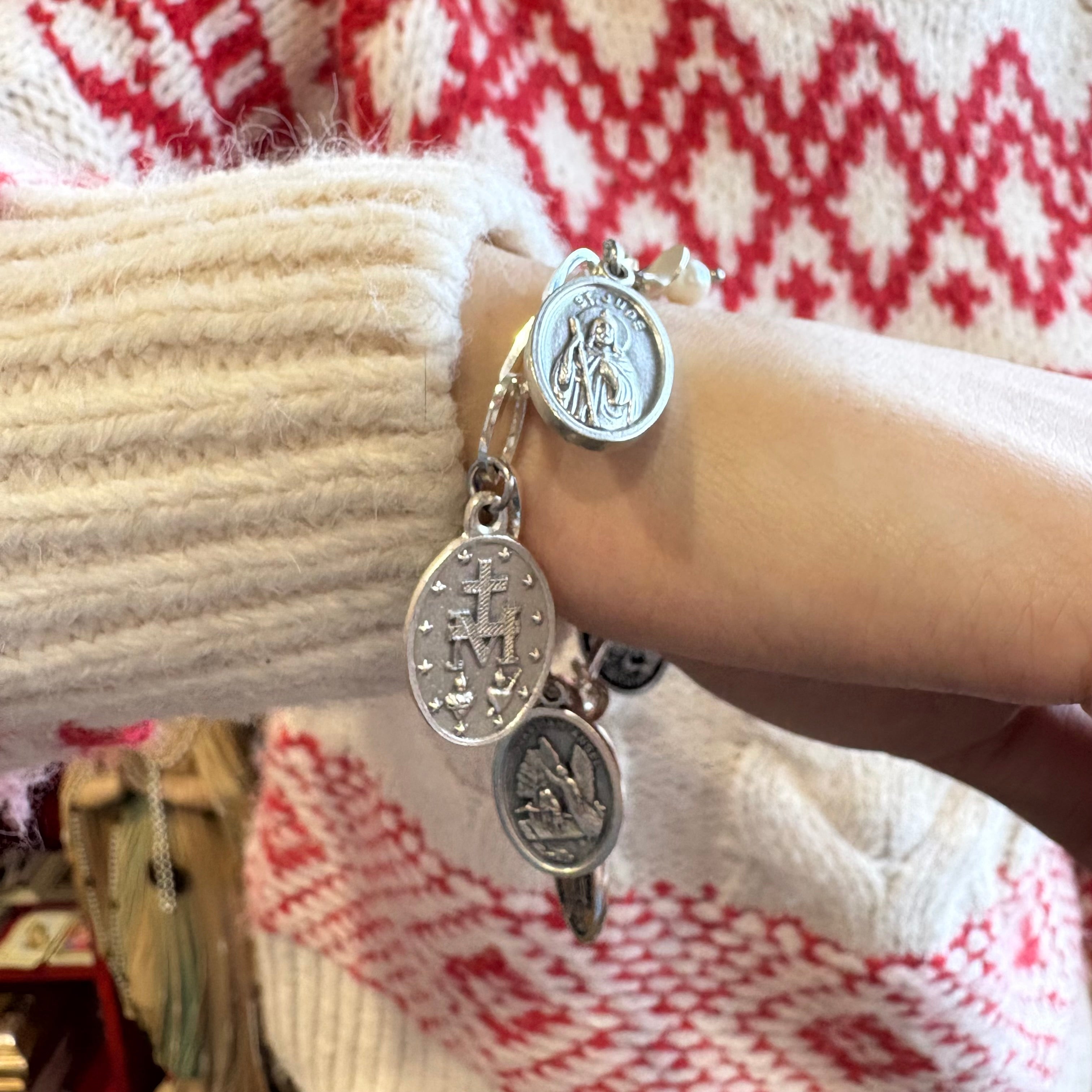 My Saints Charm Bracelet