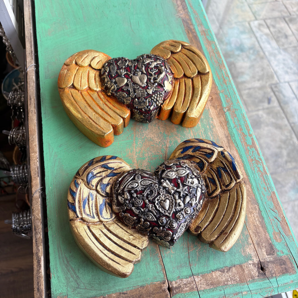 Milagros Rounded Wings Sacred Heart