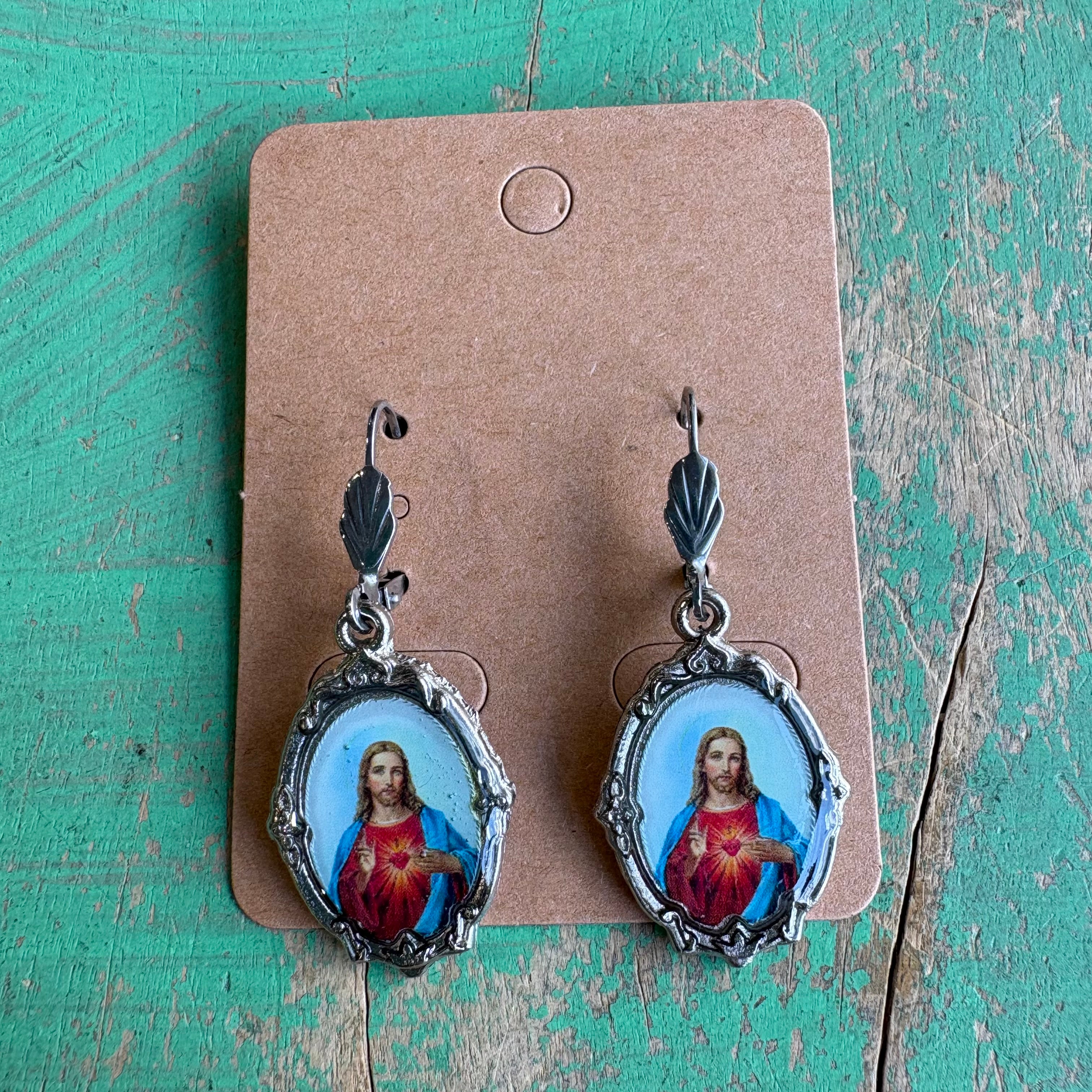 Vibrant Sacred Images Earrings Collection