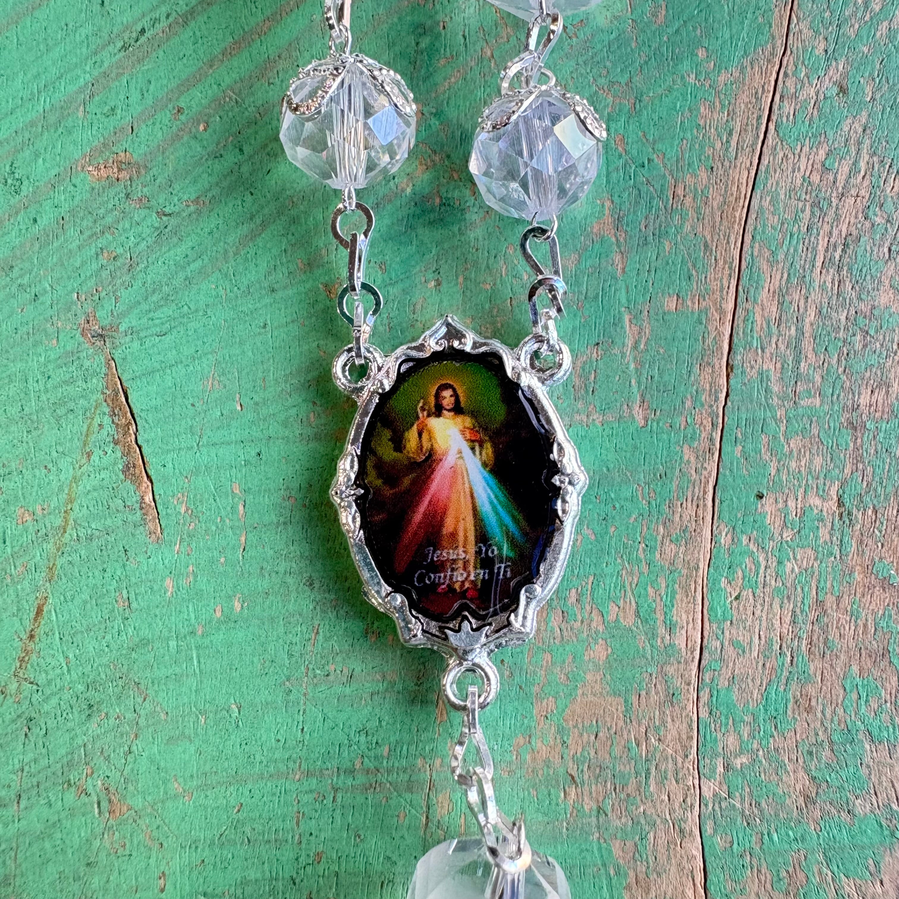 Crystal Car Decade Rosary