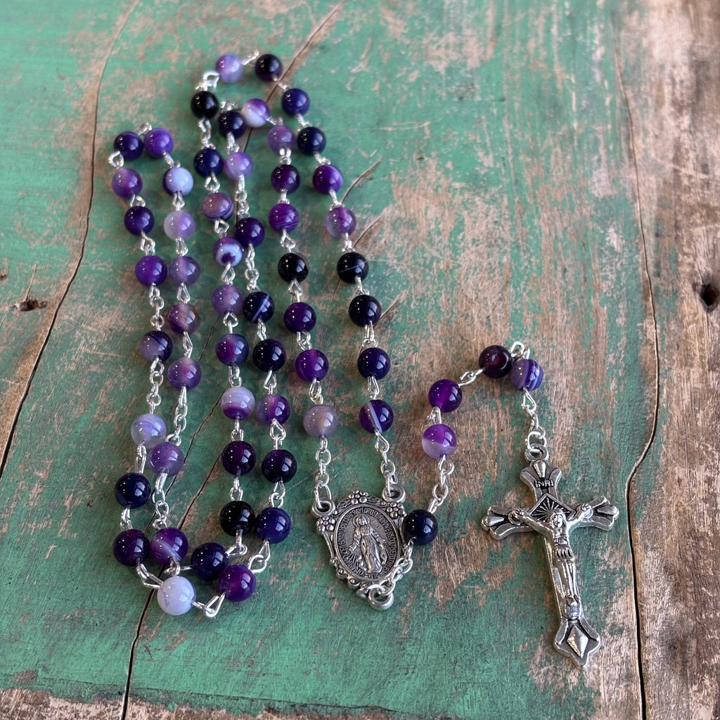 Natural Stone Rosary