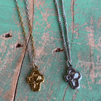 Heart-Centered Cross Necklace – Stainless Steel