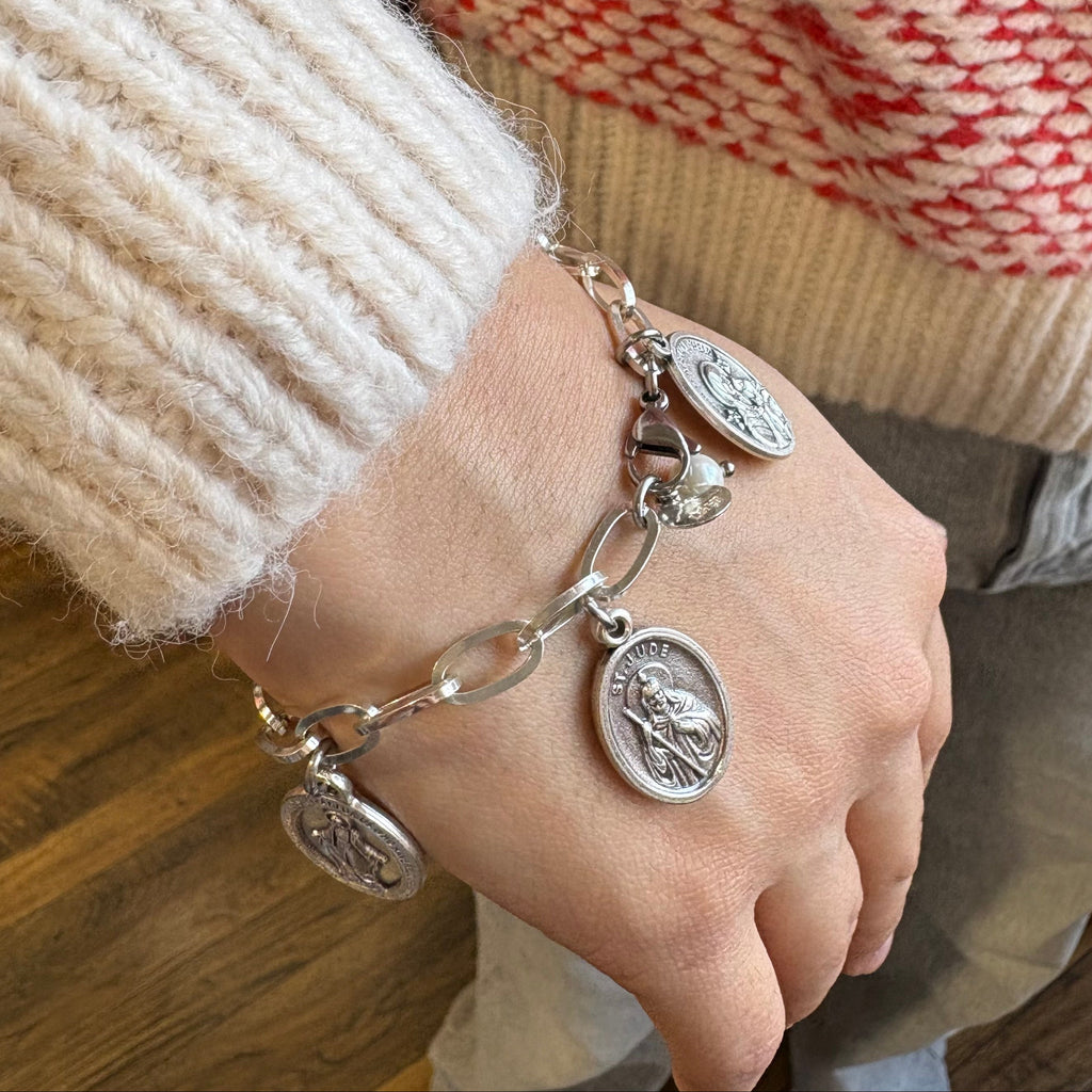 My Saints Charm Bracelet