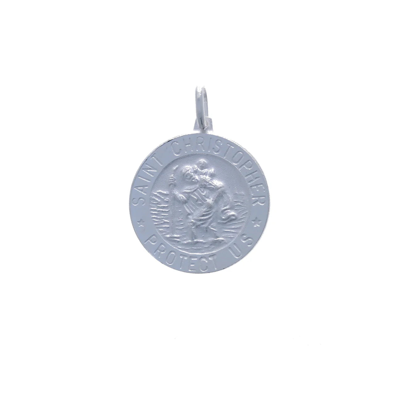 Sterling Silver St Christopher Medal