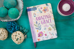 Amazing Grace (Yearlong Devotional, Linen-bound Hardcover)