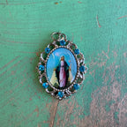 Our Lady Fancy Earrings or Pendant