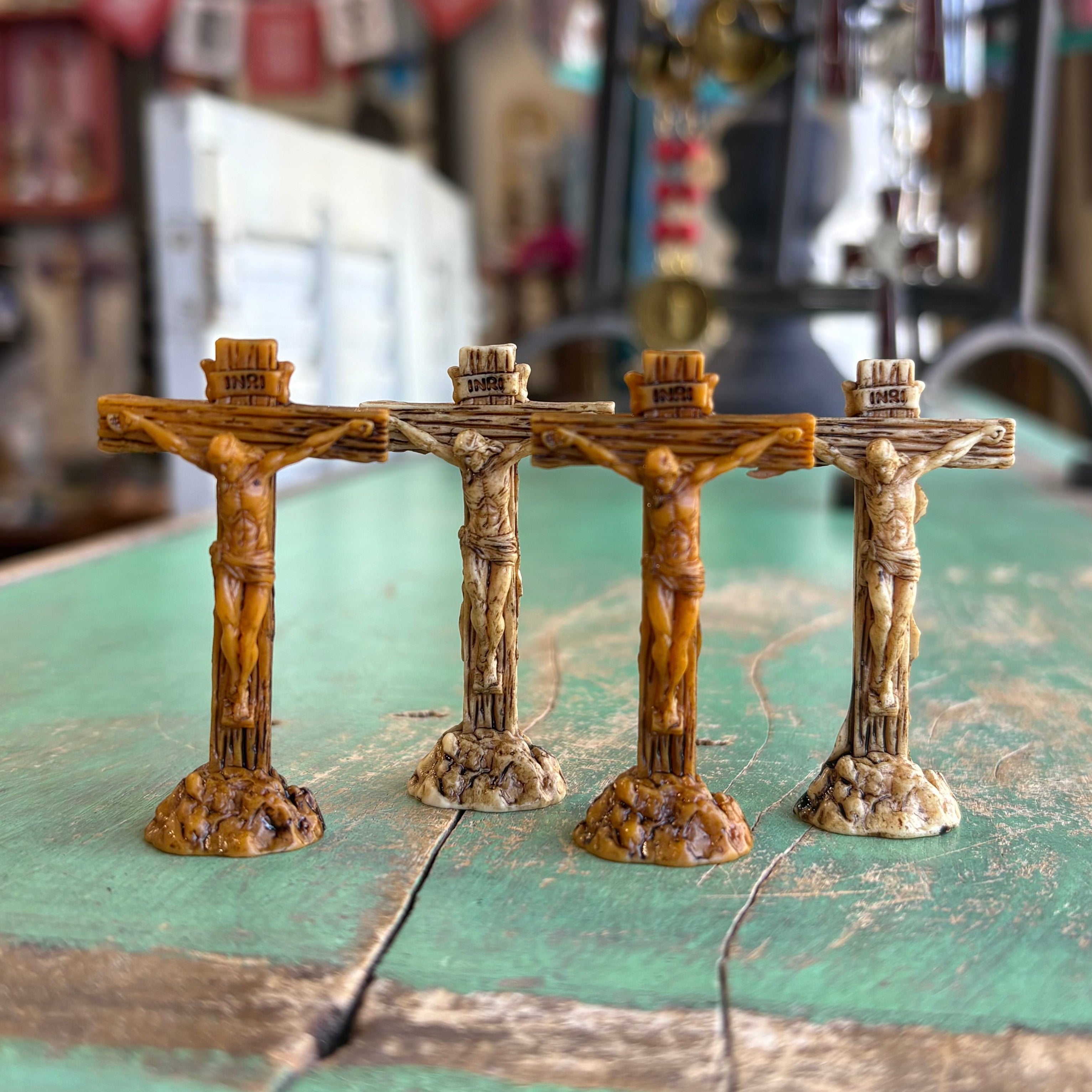 Mini Standing 2" Crucifix