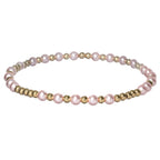 MELANIE | Stretchy Anti-Tarnish Gold Filled & Pearls Bracelet
