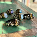 Stems And Gems Dome Ring