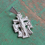 Sterling Silver 1.5" Caravaca Crucifix