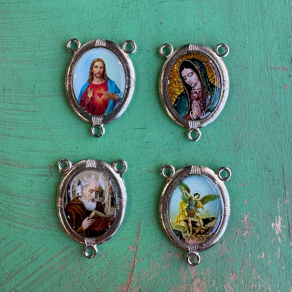 Big Rosary Centerpieces Enamel