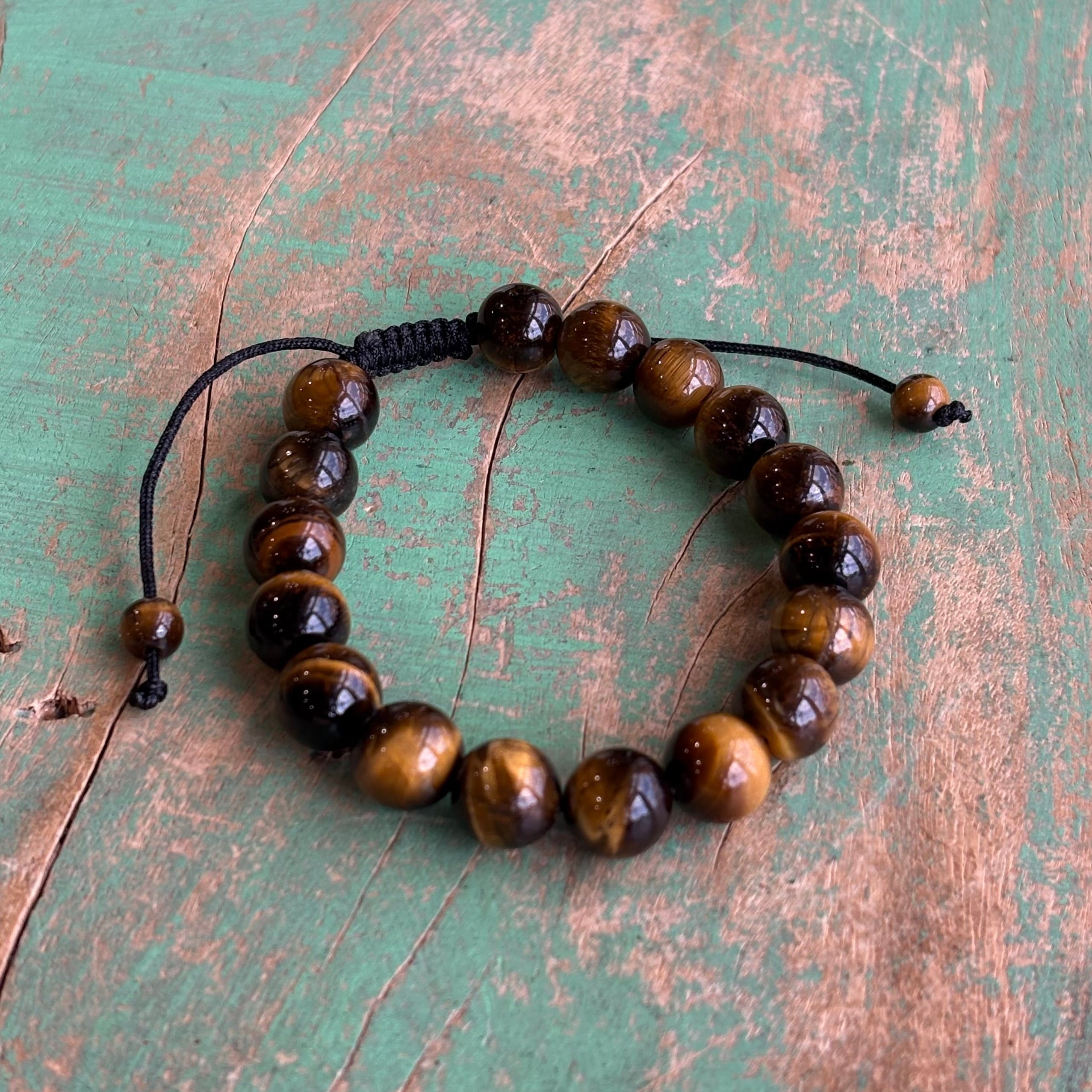 Adjustable Tiger Eye Bracelet
