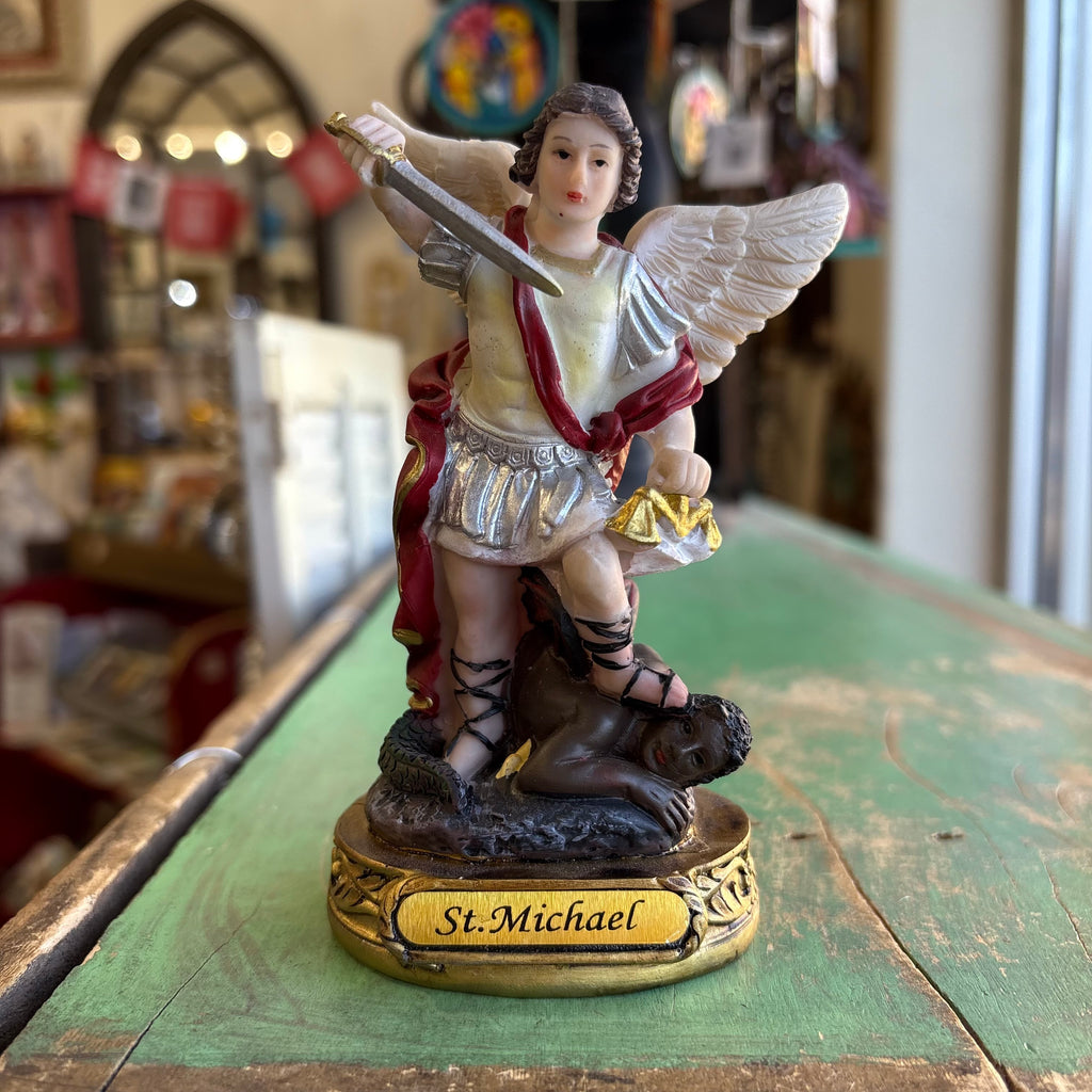 5" Guardian Angel 7 Piece Statue Set