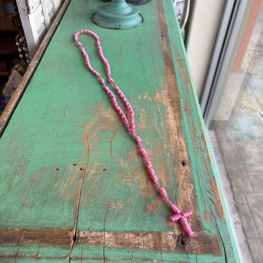 Knotted Cord Rosaries