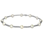 BARA | Stretchy Anti-Tarnish Gold Filled & Pearls Bracelet