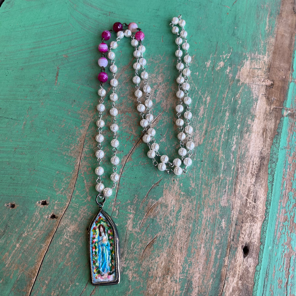 Lydia Pearl Art Necklace