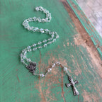 Miraculous Crystal Diamond Rosary