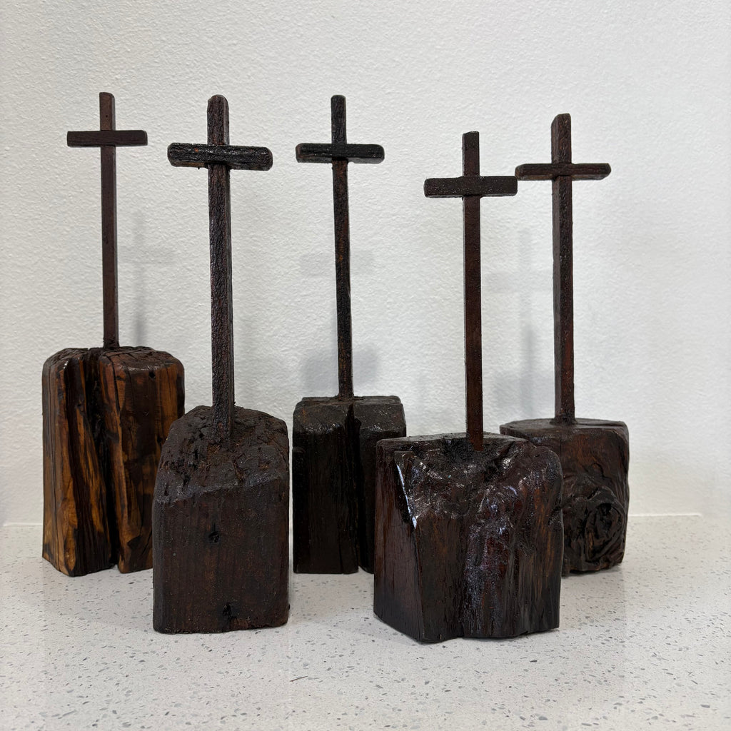 Artisan Standing Wood Crosses