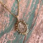 Bethany Miraculous Medal Chain Necklace