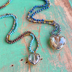 Crystal Heart Necklaces