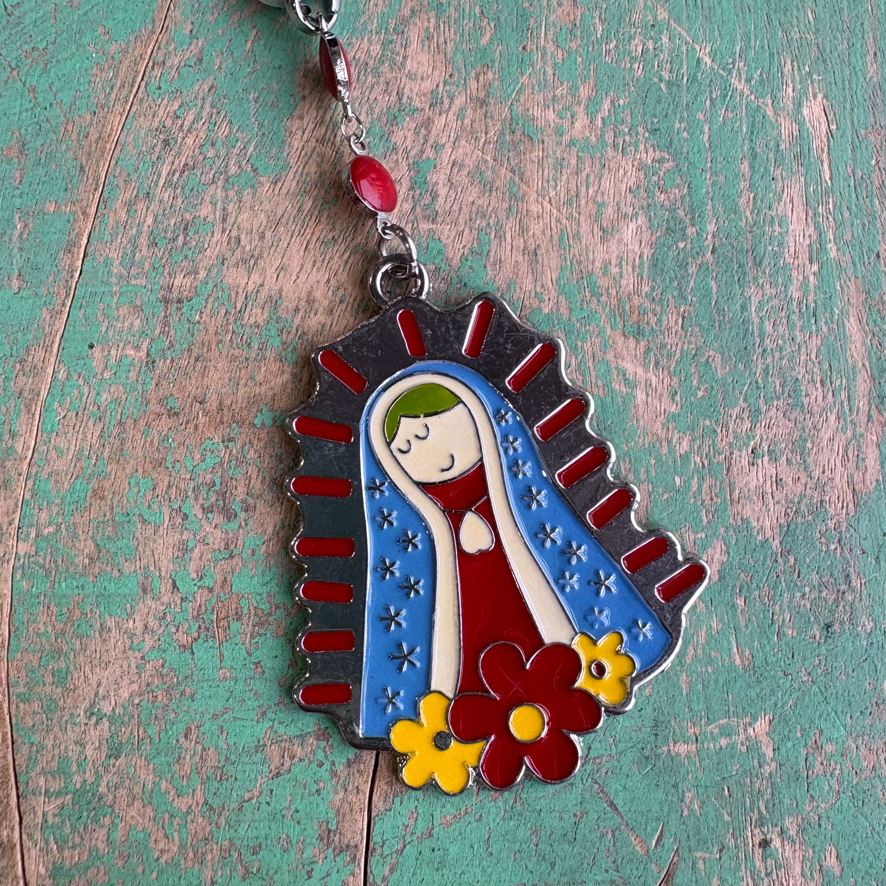 Red Virgencita Blessing