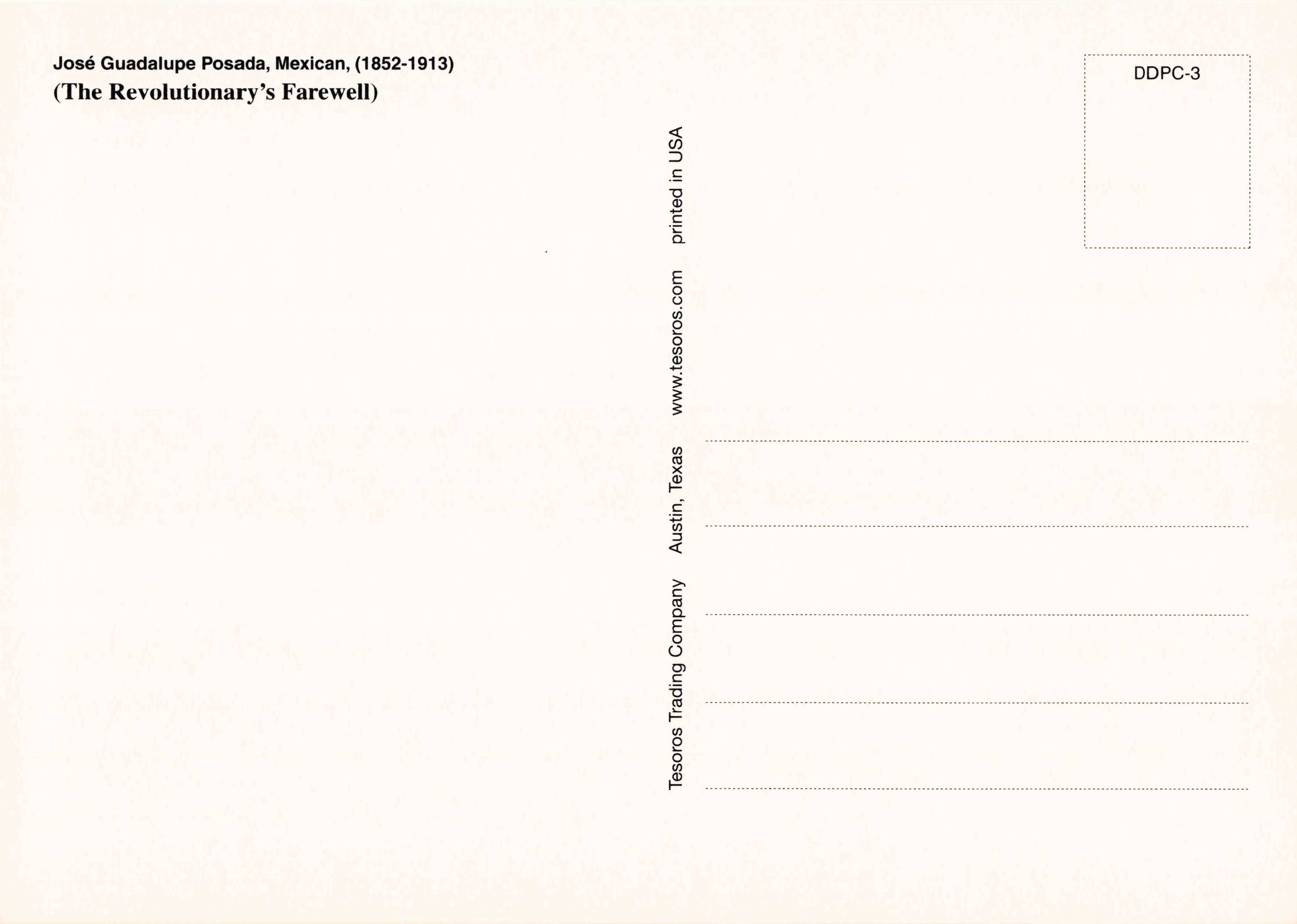 Besos Postcard