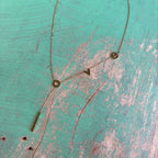 Gold Stainless Steel Love Drop Chain