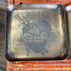 Hearts of the Holy Family 6x6 Tray