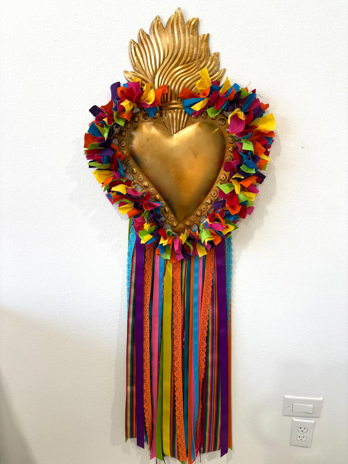 Fiesta XL Sacred Heart Wreath