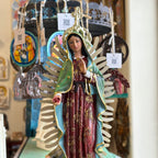 Our Lady of Guadalupe and St Juan Diego 12" Statue