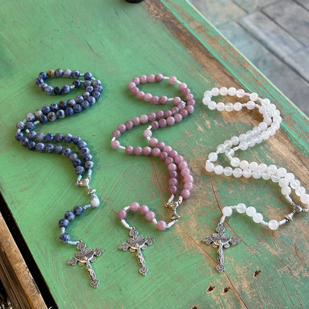 Natural Stone Holy Eucharist Rosary