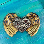 Milagros Rounded Wings Sacred Heart