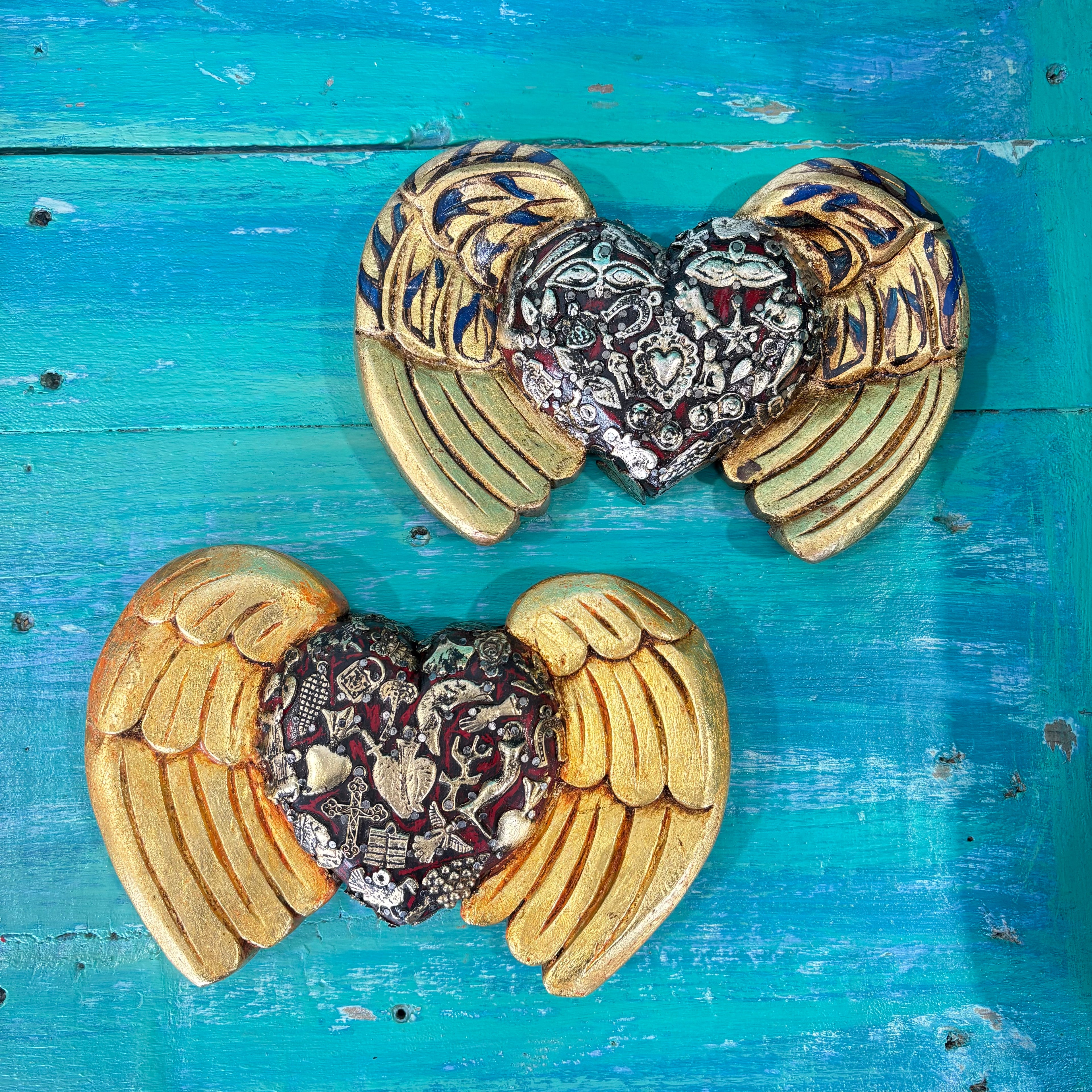 Milagros Rounded Wings Sacred Heart