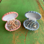 Baptism Shell Case Rosary