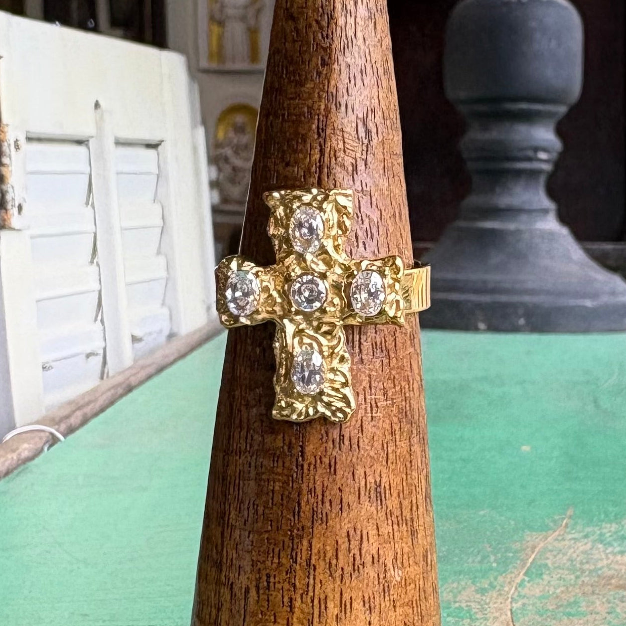 Divine Light Adjustable Ring