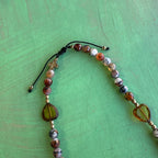 Hearts of Gold Rosary Wrap Bracelet