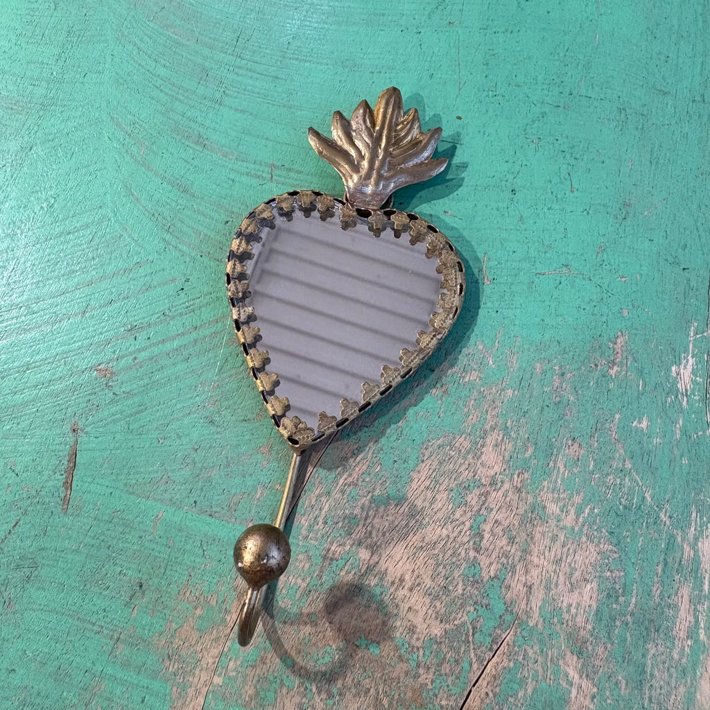 Sacred Heart Hook With Mirror