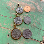 St Benedict Two Tone Stainless Steel Medallions