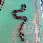Divine Mercy Wooden Rosary