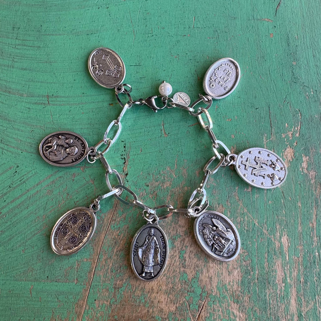 My Saints Charm Bracelet