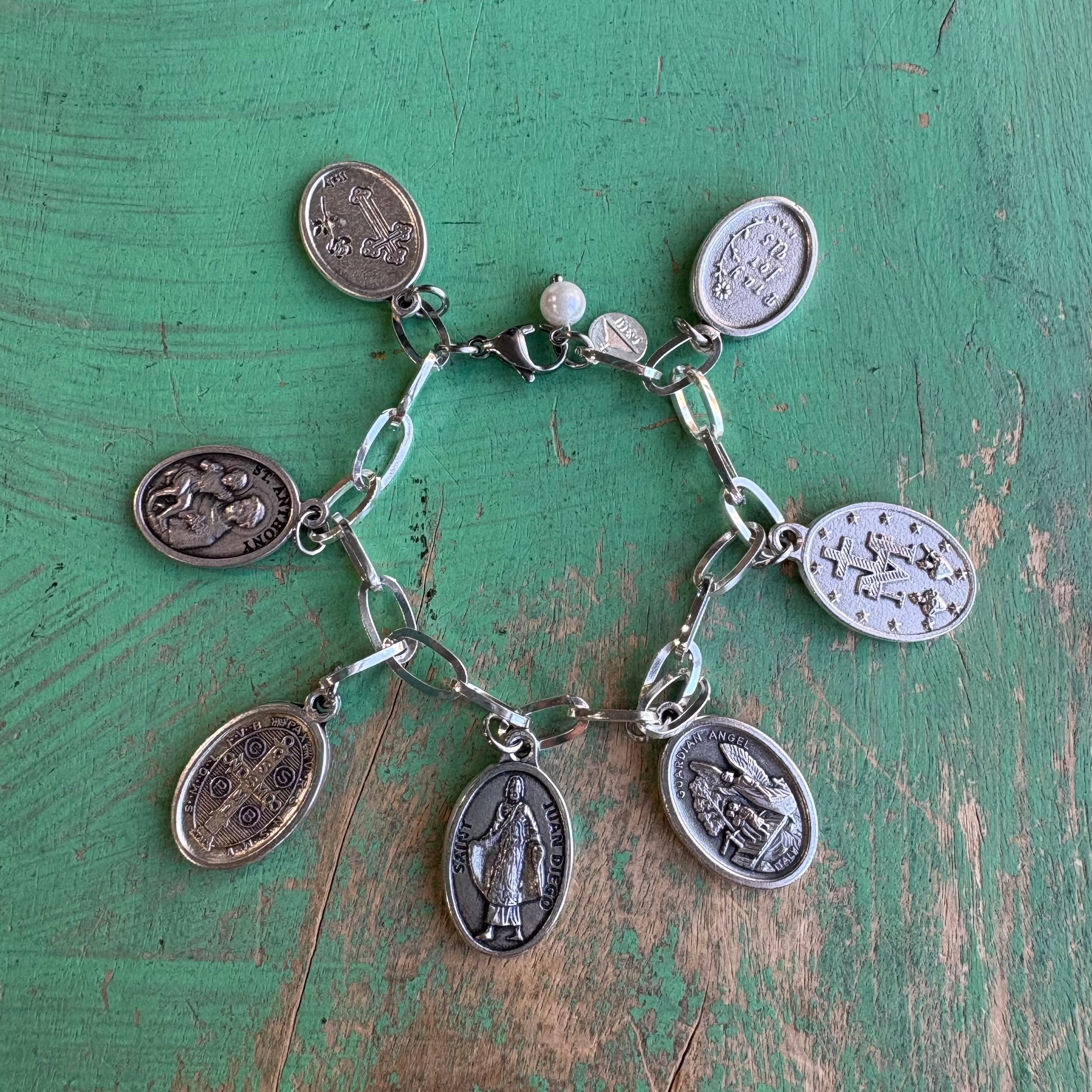 My Saints Charm Bracelet