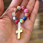 Mini Polymer Clay Decade Rosary