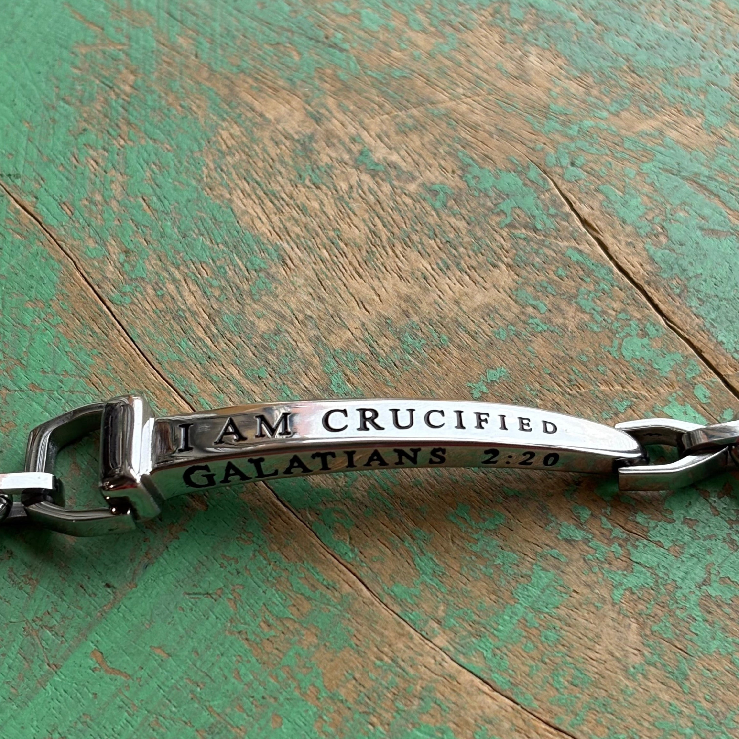 Nail Of The Cross Bible Verse Bracelet