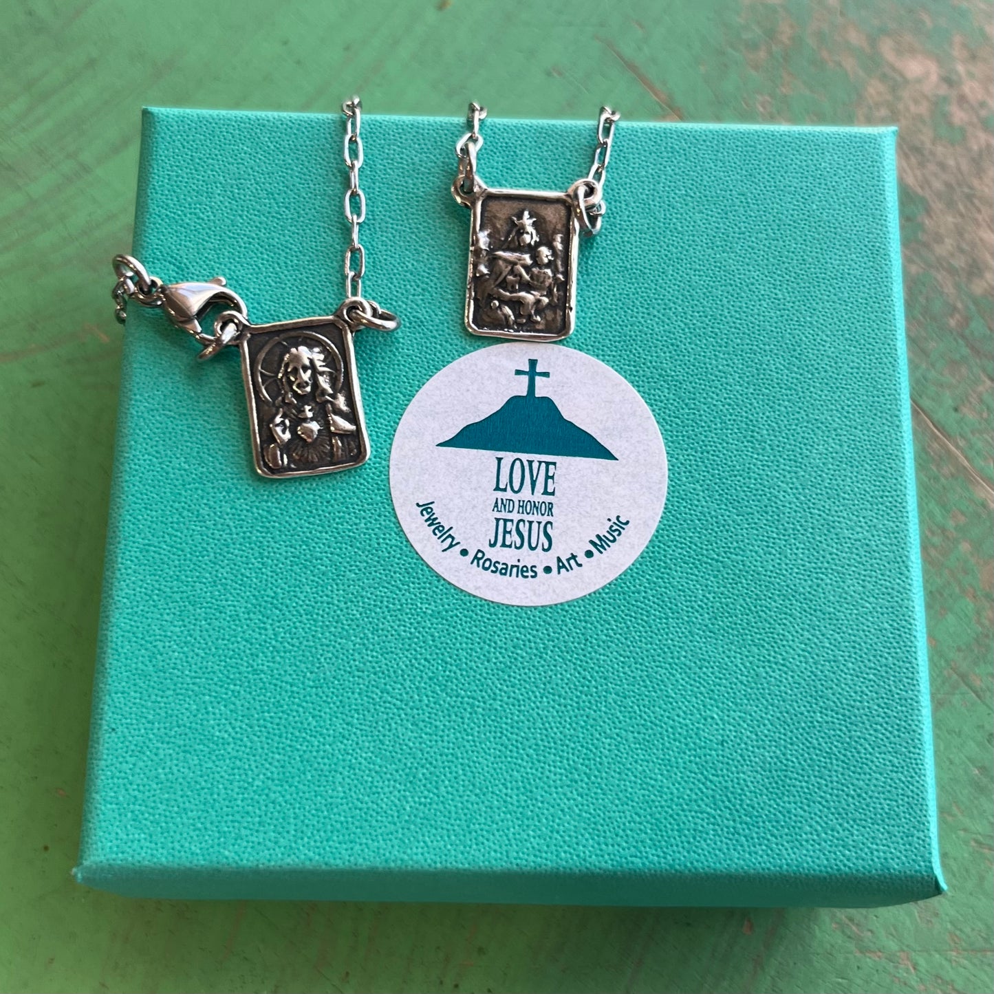 Scapular in Silver