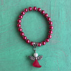 Girl's Angel Pearl Bracelets