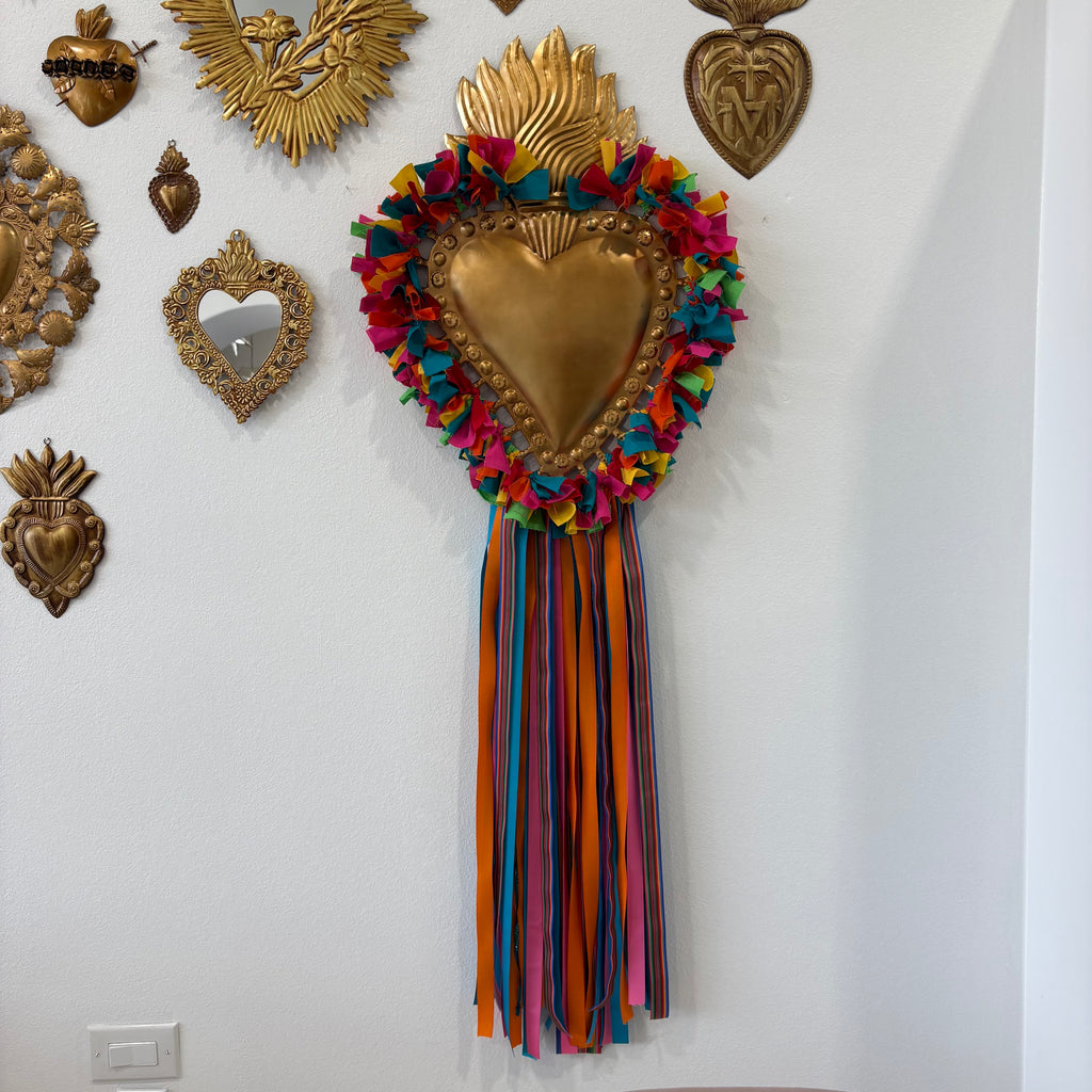 Fiesta XL Sacred Heart Wreath