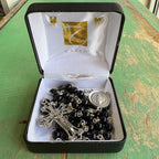 Black Onyx Men's Rosary