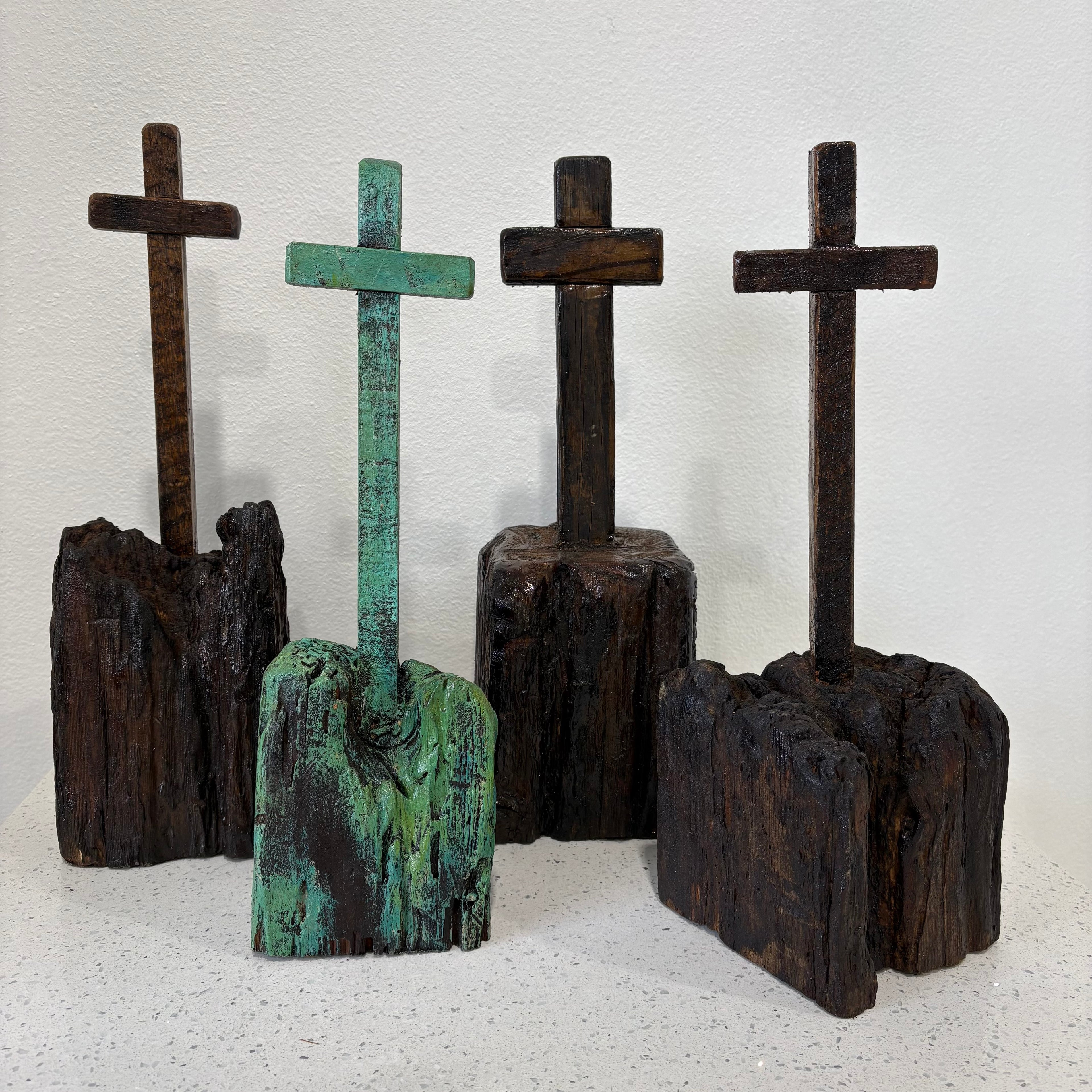 Artisan Standing Wood Crosses