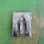 Two Tone Round Miraculous Medal