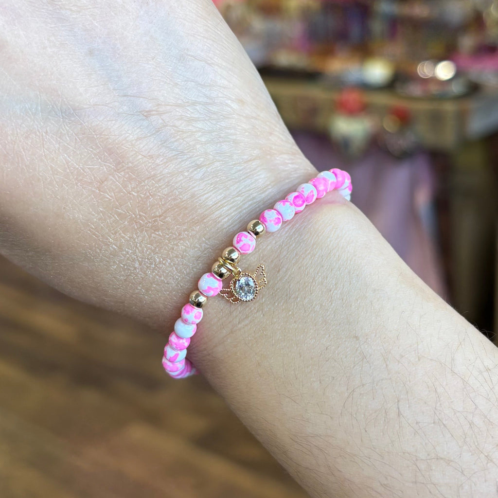 Pink Angel Adjustable Bracelet